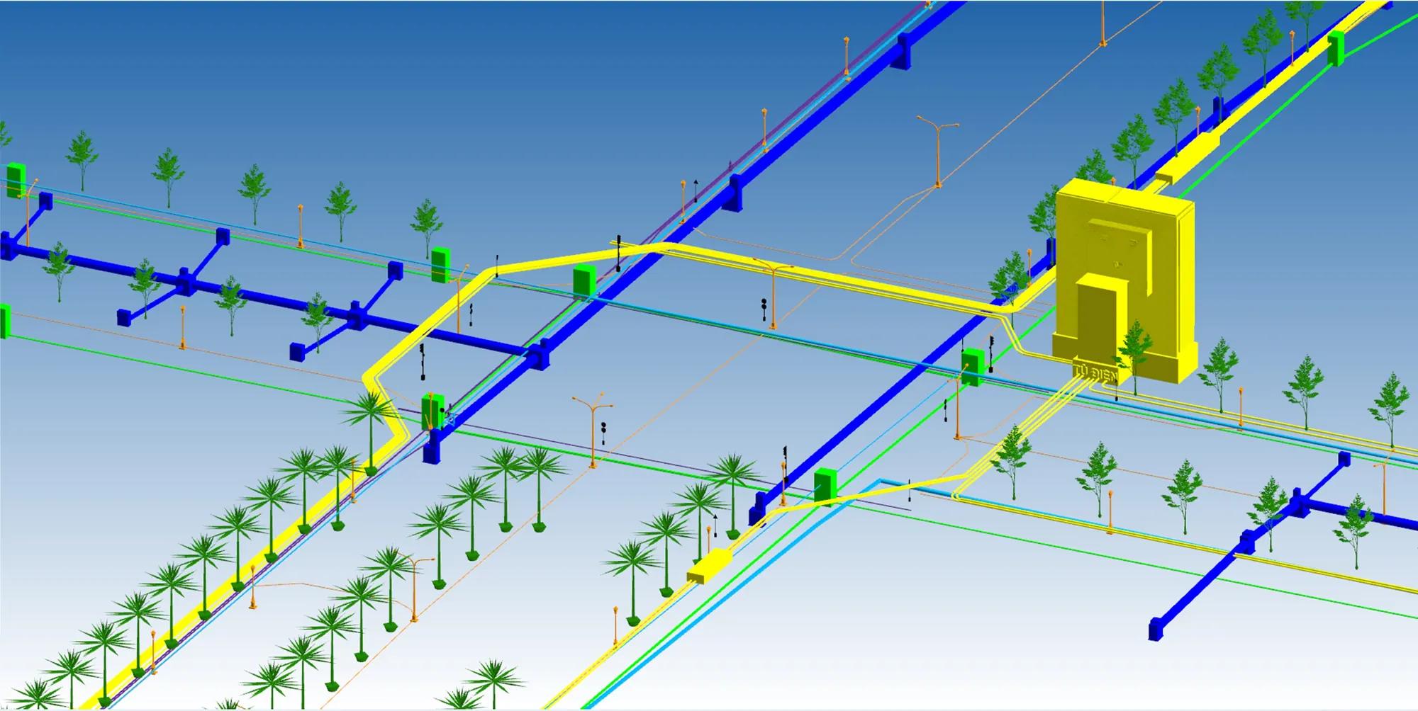 Waterpoint Urban Area – trunk infrastructure BIM
